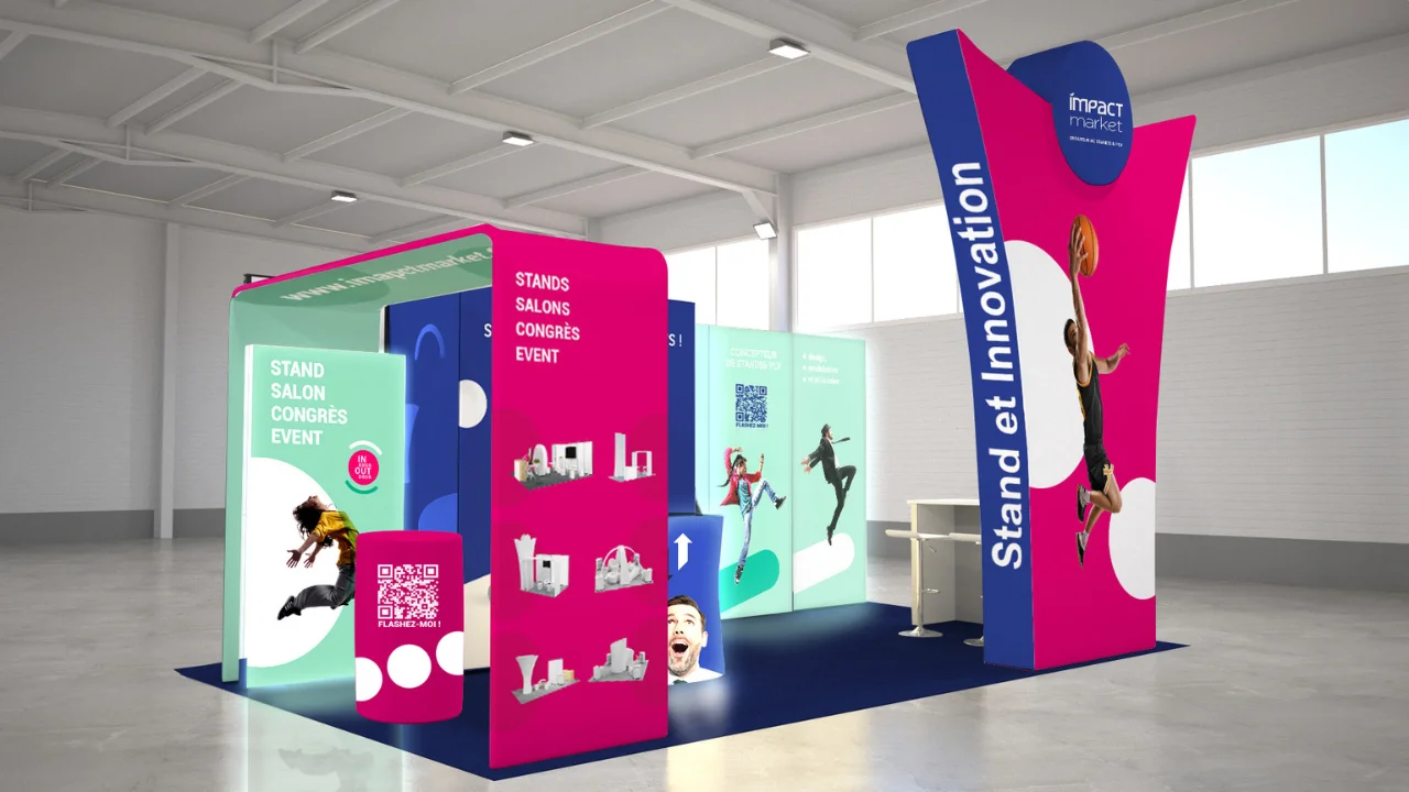 Nous vous accompagnons du conseil au stockage de votre stand